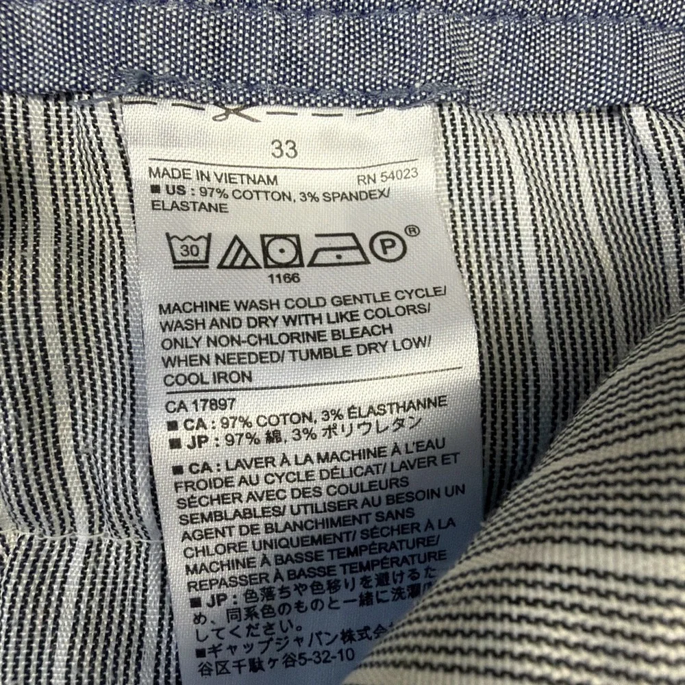 Banana Republic Aiden‎ Club Shorts Men's 33 Green Micro Check Stretch Chino